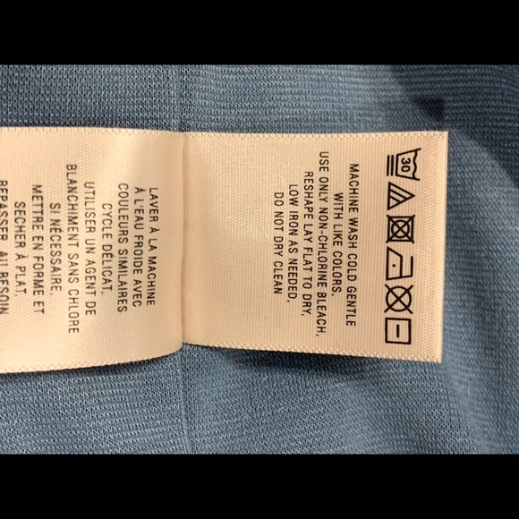 NWT Anthropologie Deletta Blue Midi Dress size Medium - Picture 7 of 9